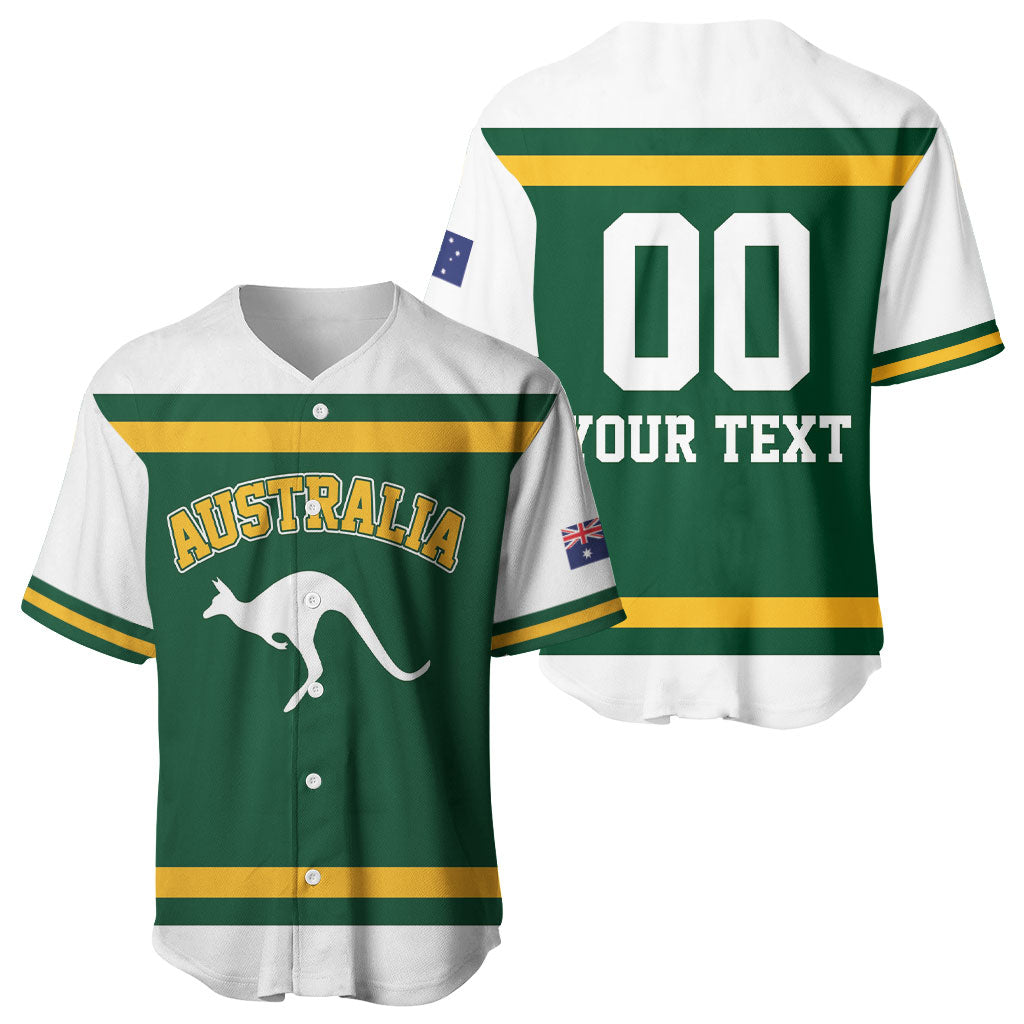Custom Hockey Australia Baseball Jersey Kookaburras Go Champions