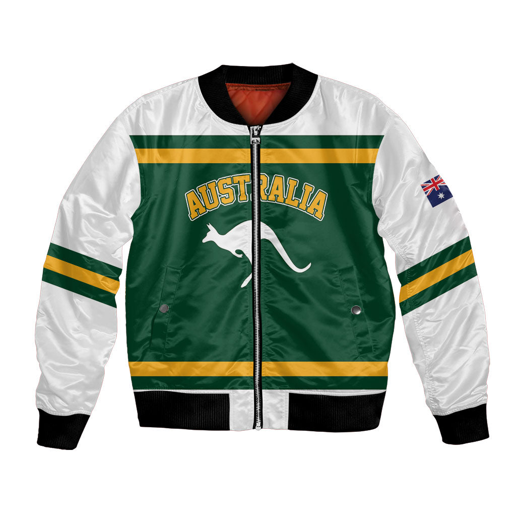 Custom Hockey Australia Bomber Jacket Kookaburras Go Champions
