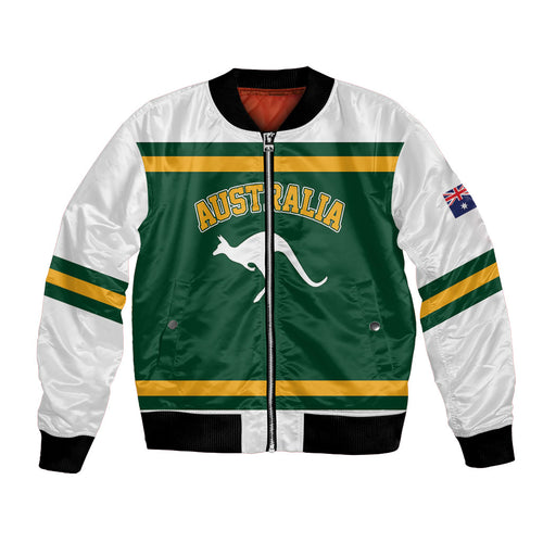 Custom Hockey Australia Bomber Jacket Kookaburras Go Champions