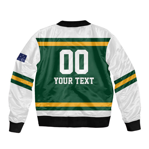 Custom Hockey Australia Bomber Jacket Kookaburras Go Champions