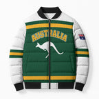 Custom Hockey Australia Bomber Puffer Jacket Kookaburras Go Champions