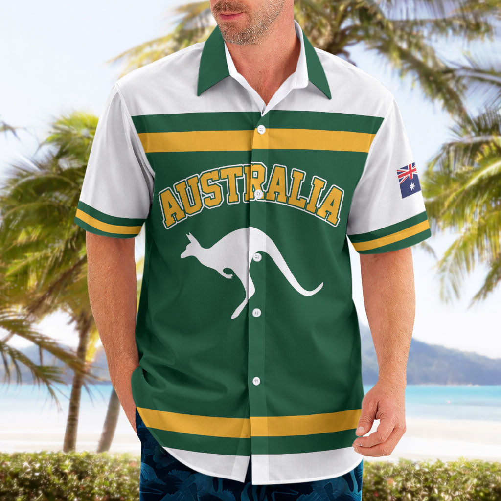Custom Hockey Australia Hawaiian Shirt Kookaburras Go Champions