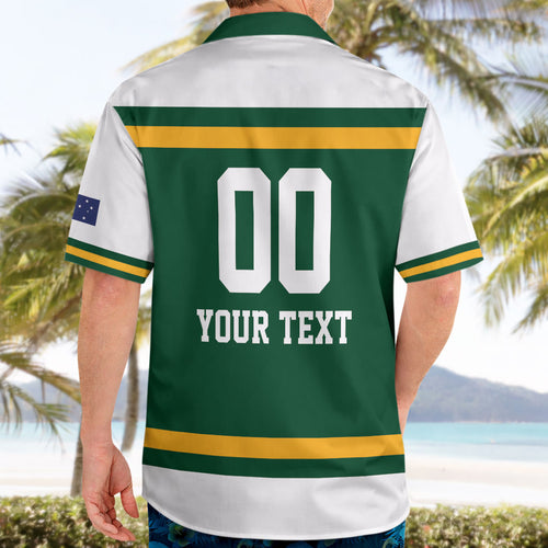 Custom Hockey Australia Hawaiian Shirt Kookaburras Go Champions
