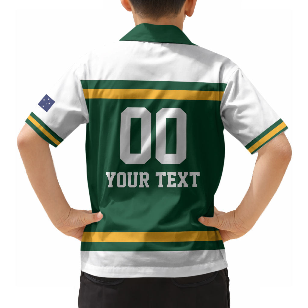 Custom Hockey Australia Hawaiian Shirt Kookaburras Go Champions