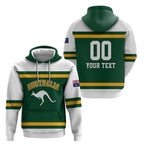 Custom Hockey Australia Hoodie Kookaburras Go Champions