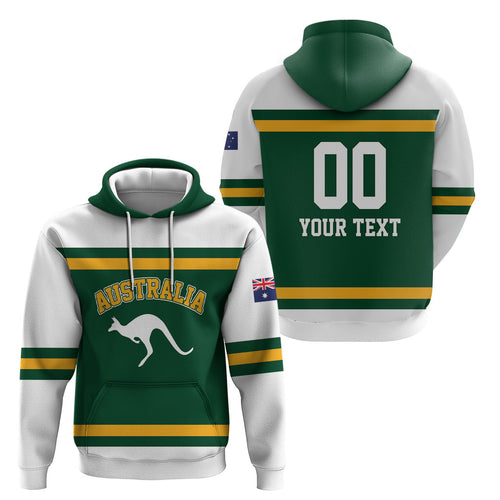 Custom Hockey Australia Hoodie Kookaburras Go Champions