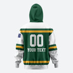 Custom Hockey Australia Hoodie Kookaburras Go Champions