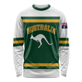 Custom Hockey Australia Long Sleeve Shirt Kookaburras Go Champions
