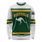 Custom Hockey Australia Long Sleeve Shirt Kookaburras Go Champions