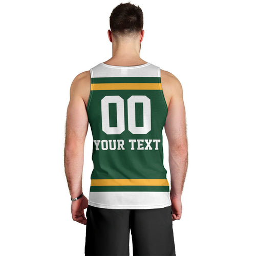 Custom Hockey Australia Men Tank Top Kookaburras Go Champions