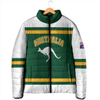 Custom Hockey Australia Padded Jacket Kookaburras Go Champions