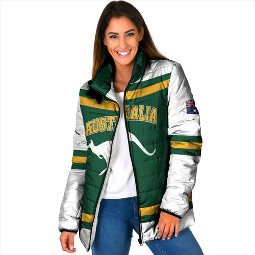 Custom Hockey Australia Padded Jacket Kookaburras Go Champions