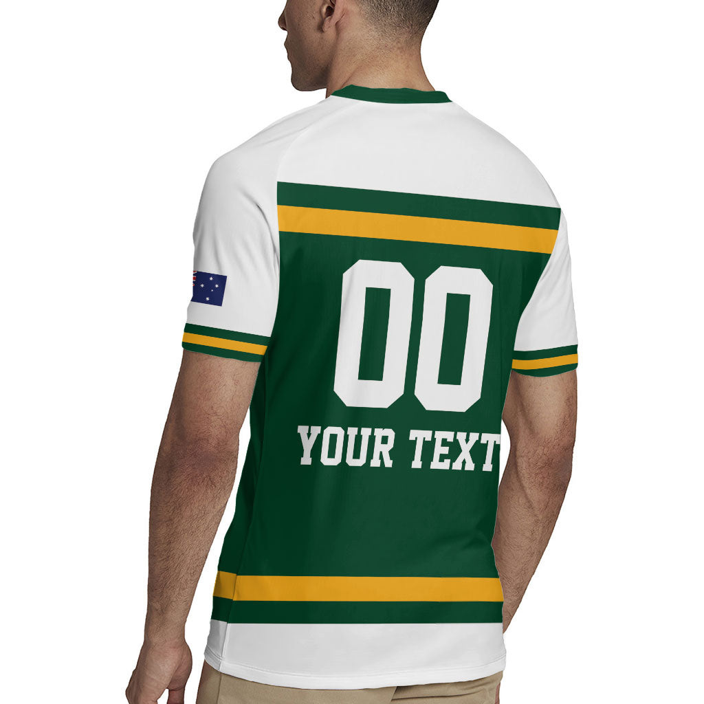 Custom Hockey Australia Rugby Jersey Kookaburras Go Champions