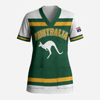 Custom Hockey Australia Scrub Top Kookaburras Go Champions