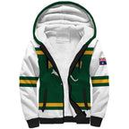 Custom Hockey Australia Sherpa Hoodie Kookaburras Go Champions