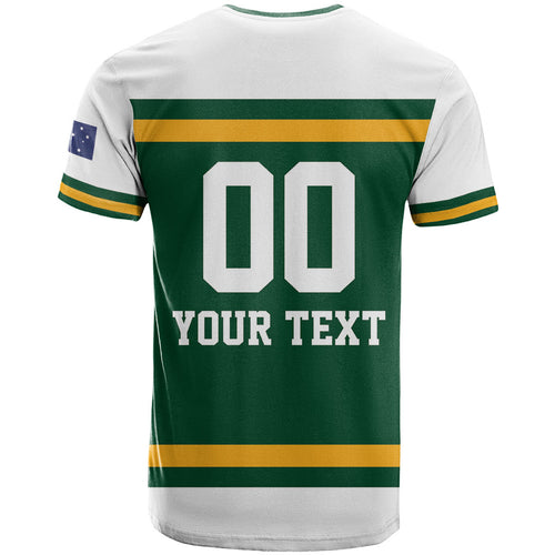 Custom Hockey Australia T Shirt Kookaburras Go Champions