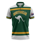 Custom Hockey Australia Zipper Polo Shirt Kookaburras Go Champions