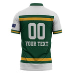 Custom Hockey Australia Zipper Polo Shirt Kookaburras Go Champions