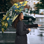 Australia Golden Wattle Umbrella Aussie Cockatoo Aboriginal Art
