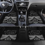 Toitu Te Tiriti Aotearoa Silver Fern Car Mats New Zealand Maori Pattern