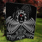 Toitu Te Tiriti Aotearoa Silver Fern Quilt New Zealand Maori Pattern