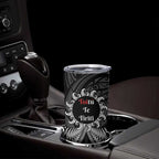 Toitu Te Tiriti Aotearoa Silver Fern Tumbler Cup Maori Pattern