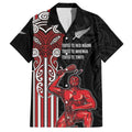 Toitu Te Reo Maori Toitu Te Whenua Toitu Te Tiriti Family Matching Off The Shoulder Long Sleeve Dress and Hawaiian Shirt Maori Warrior New Zealand
