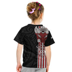 Toitu Te Reo Maori Toitu Te Whenua Toitu Te Tiriti Kid T Shirt Maori Warrior New Zealand