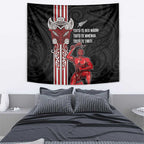 Toitu Te Reo Maori Toitu Te Whenua Toitu Te Tiriti Tapestry Maori Warrior New Zealand