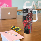 Toitu Te Reo Maori Toitu Te Whenua Toitu Te Tiriti Tumbler With Handle Maori Warrior