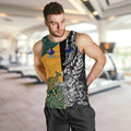 Custom New Zealand And Australia Rugby Men Tank Top Wallabies Kiwi Silver Fern 2023 World Cup