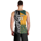 Custom New Zealand And Australia Rugby Men Tank Top Wallabies Kiwi Silver Fern 2023 World Cup