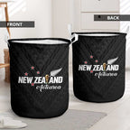 Football New Zealand Laundry Basket Aotearoa United Black Version - Aussie Hoodie