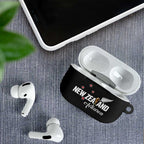Football New Zealand AirPods Case Aotearoa United Black Version - Aussie Hoodie