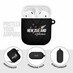 Football New Zealand AirPods Case Aotearoa United Black Version - Aussie Hoodie