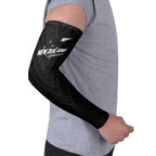 Custom Football New Zealand Arm Sleeves Aotearoa United Black Version - Aussie Hoodie