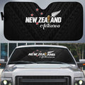 Football New Zealand Auto Sun Shade Aotearoa United Black Version - Aussie Hoodie