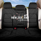 Football New Zealand Back Car Seat Cover Aotearoa United Black Version - Aussie Hoodie