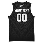 Custom Football New Zealand Basketball Jersey Aotearoa United Black Version - Aussie Hoodie