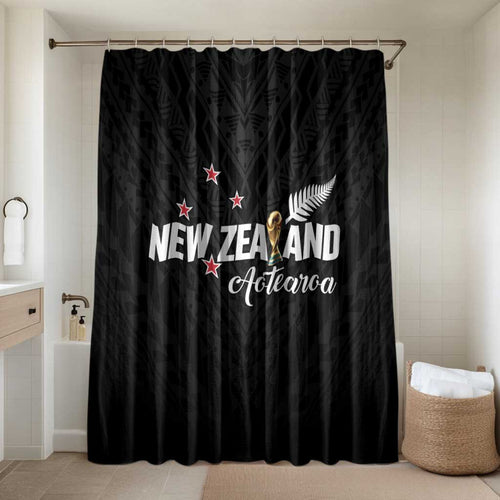 Football New Zealand Bathroom Set Aotearoa United Black Version - Aussie Hoodie