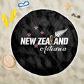Football New Zealand Beach Blanket Aotearoa United Black Version - Aussie Hoodie