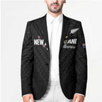 Custom Football New Zealand Blazer Aotearoa United Black Version - Aussie Hoodie