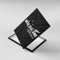 Football New Zealand Canvas Wall Art Aotearoa United Black Version - Aussie Hoodie
