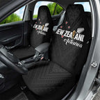 Football New Zealand Car Seat Cover Aotearoa United Black Version - Aussie Hoodie