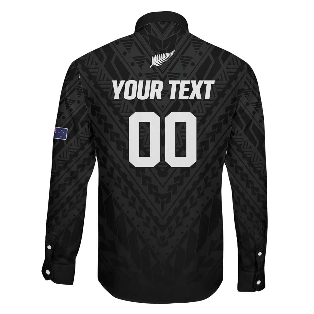 Custom Football New Zealand Family Matching Tank Maxi Dress and Hawaiian Shirt Aotearoa United Black Version - Aussie Hoodie