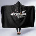 Football New Zealand Hooded Blanket Aotearoa United Black Version - Aussie Hoodie