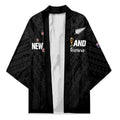 Custom Football New Zealand Kimono Aotearoa United Black Version - Aussie Hoodie
