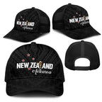 Football New Zealand Mesh Trucker Cap Aotearoa United Black Version - Aussie Hoodie
