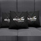 Football New Zealand Pillow Cover Aotearoa United Black Version - Aussie Hoodie
