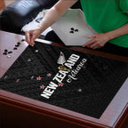 Football New Zealand Puzzle Aotearoa United Black Version - Aussie Hoodie